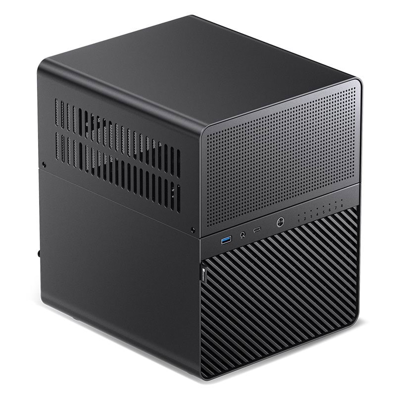 Jonsbo N3 Mini-ITX - Kabinet - NAS tower - Sort Kabinet