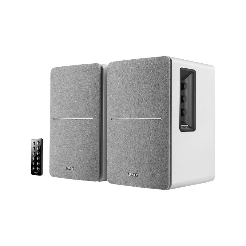 Edifier R1280DB - 2.0 Bluetooth Bookshelf Speakers - 42W - Silver Hifi Højttaler Sølv R1280DB WHITE/SILVER