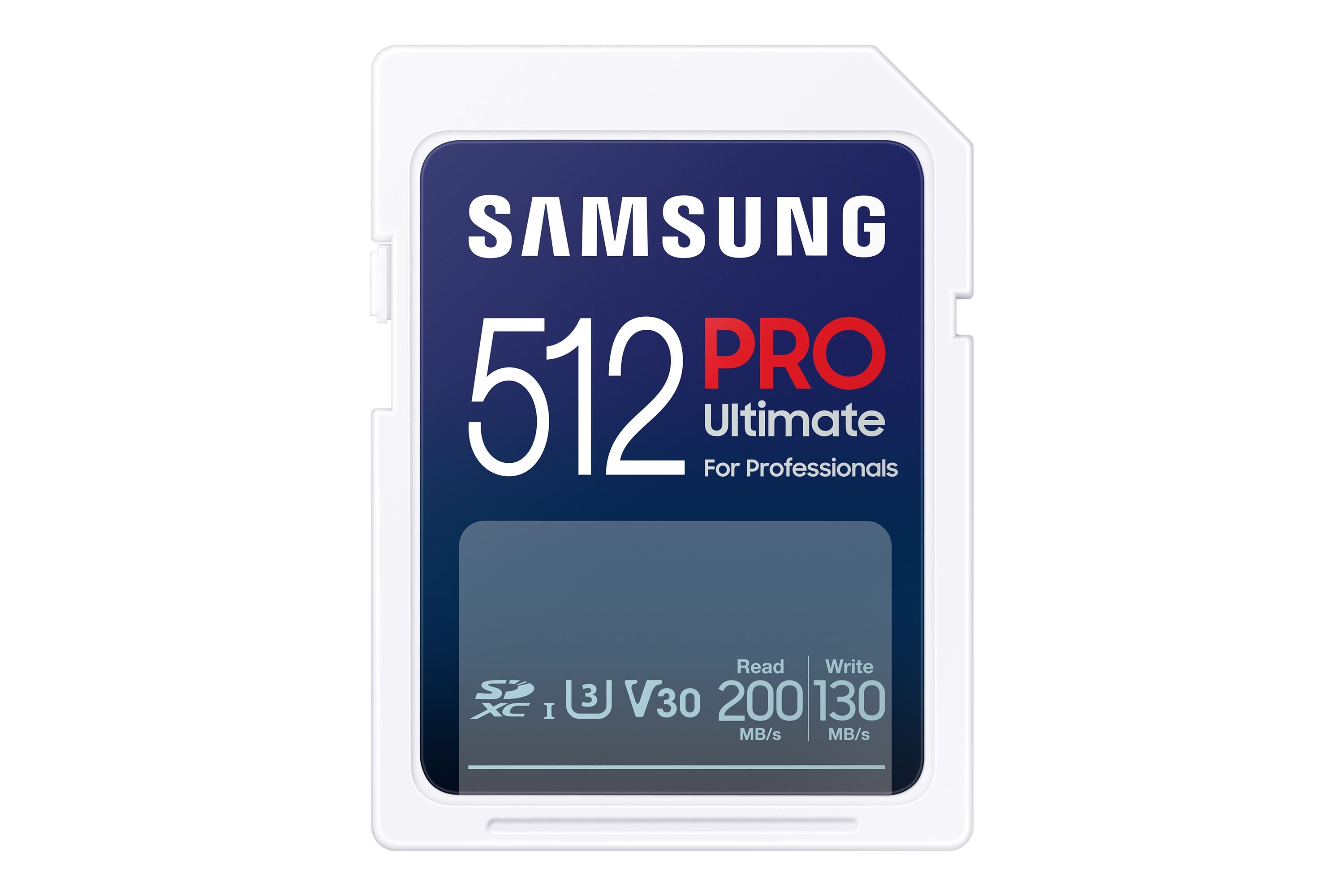 Samsung PRO Ultimate SD - 200MB/s - 512GB Hukommelseskort MB-SY512S/WW