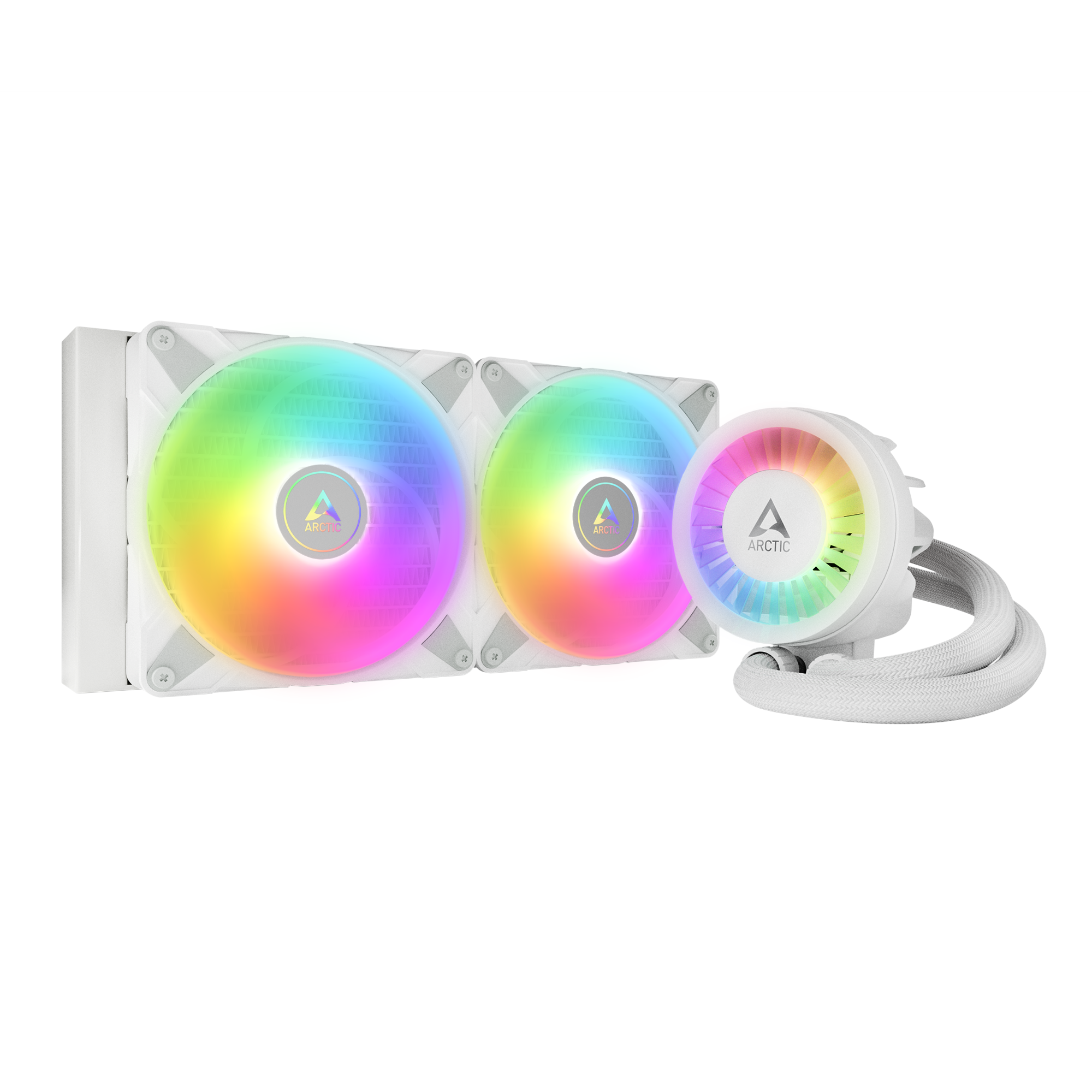 Arctic Liquid Freezer III 280 A-RGB - White - CPU Vandkøling - Max 23 dBA