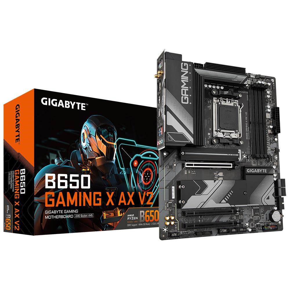 GIGABYTE B650 GAMING X AX V2 Bundkort - AMD B650 - AMD AM5 - DDR5 RAM - ATX