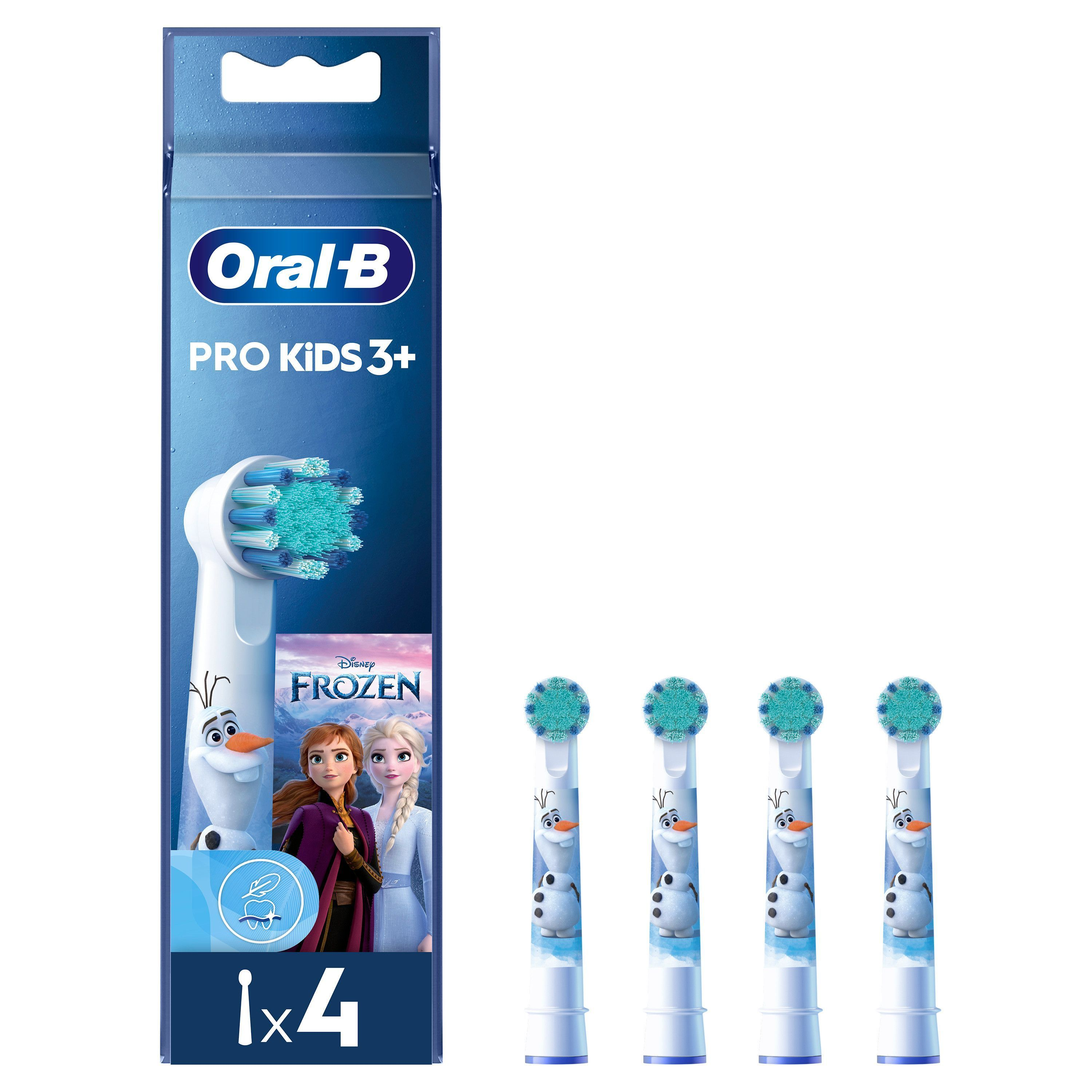 Oral-B Tandbørstehoveder Frozen Refill 4 pcs El Tandbørste 8006540804087