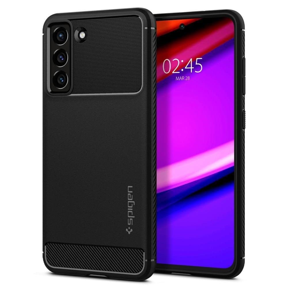 Spigen Rugged Armor - black - Samsung Galaxy S21 FE 5G Mobilcover ACS03049