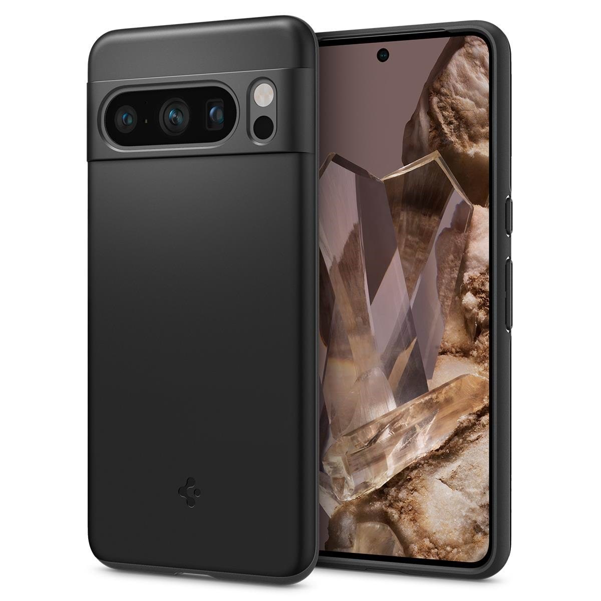 Spigen Thin Fit - black - Google Pixel 8 Pro Mobilcover ACS06325