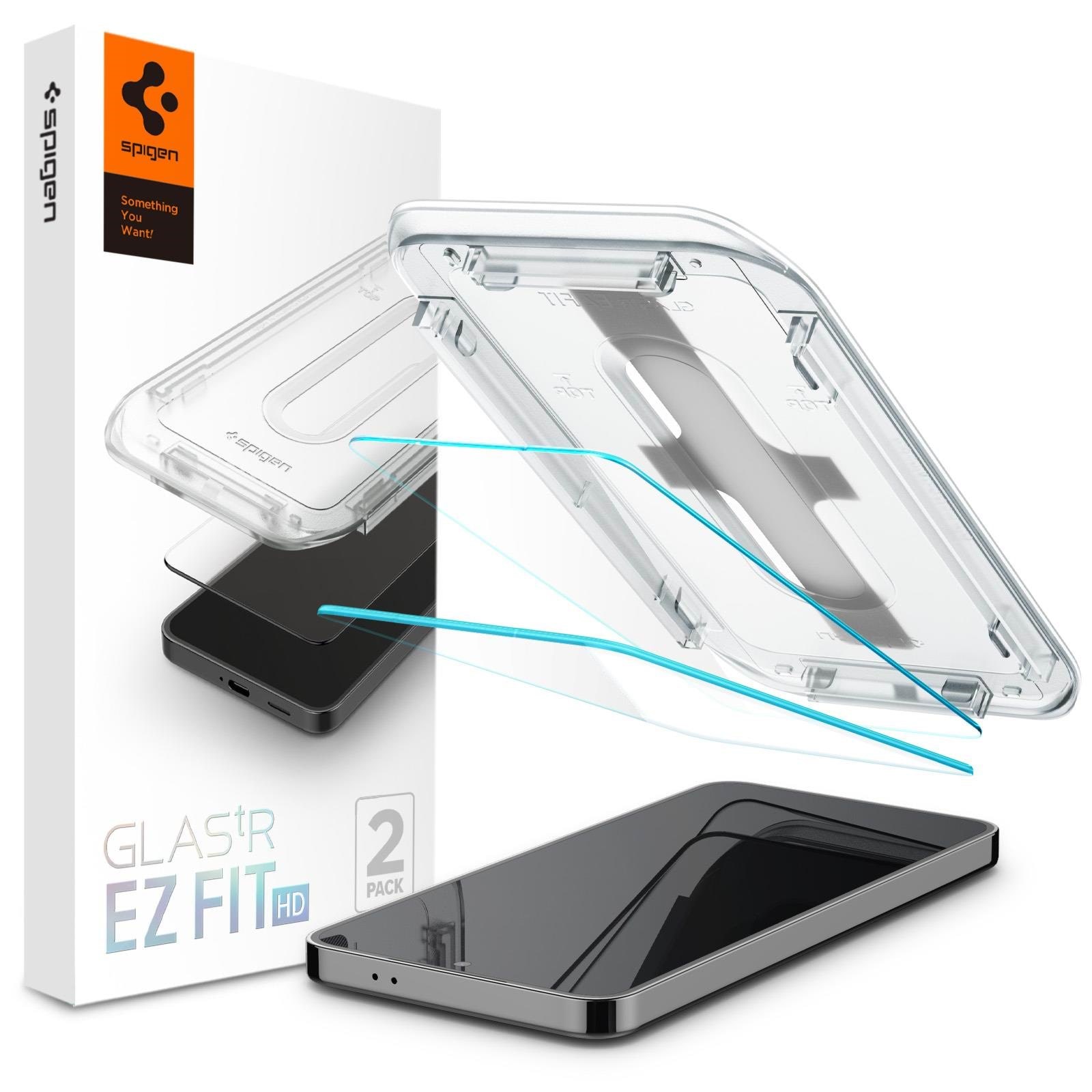 Spigen Glass tR EZ Fit HD Transparency 2 Pack - Samsung Galaxy S25+/S24+