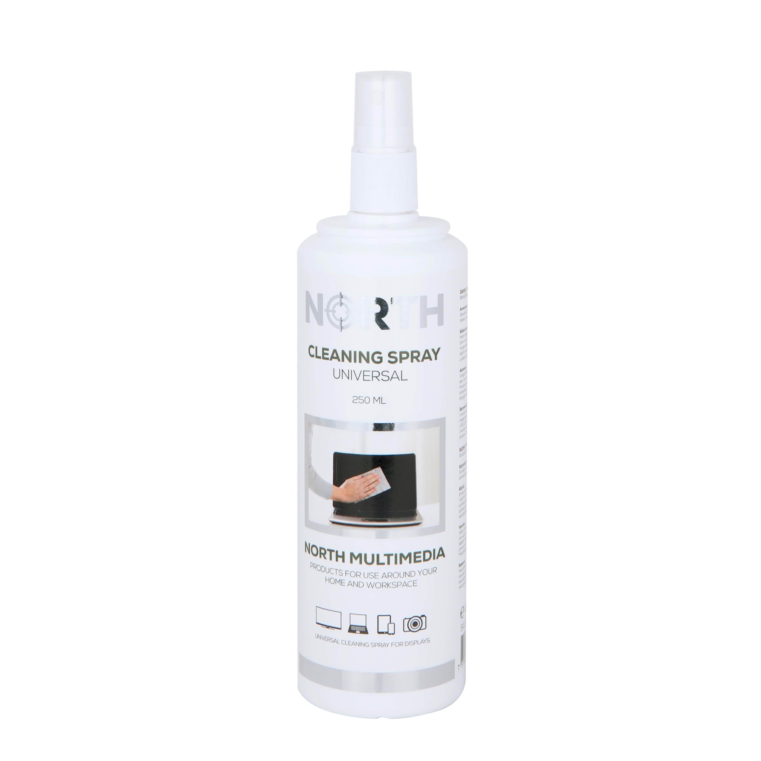 NORTH Cleaning kit Universal Cleaning Spray and Microfiber cloth Rengøring PL00025