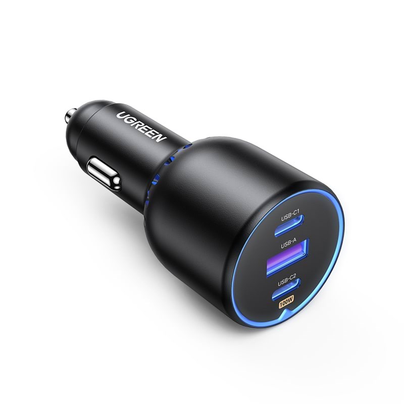 UGREEN 130W Car Charger Mobil Oplader 35025