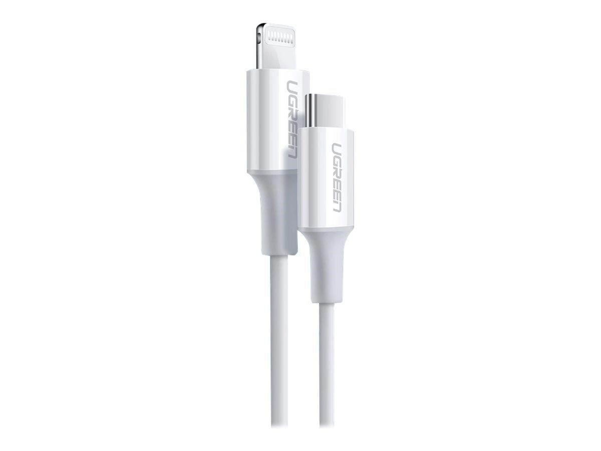 UGREEN USB-C Lightning - 1m - Hvid Usb Kabel 10493
