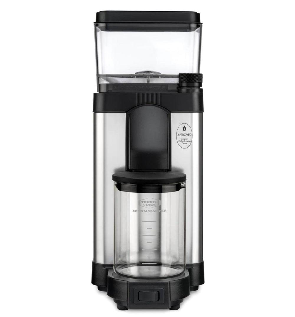 Moccamaster Grinder Burr Polished Silver Kaffemaskine Sølv 49510