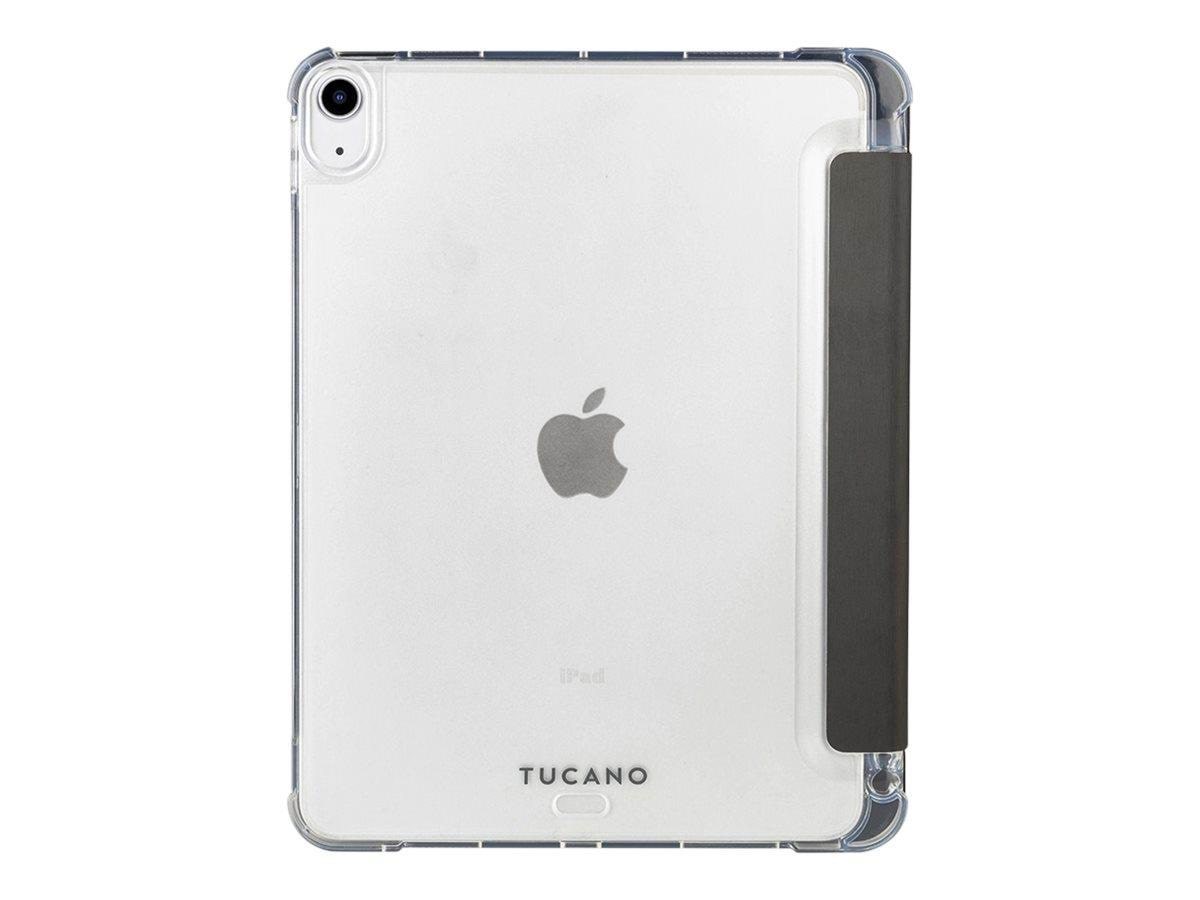 Tucano Satin Folio Case iPad 10.9" 2022 Black/Clear Tablet Cover IPD1022ST-BK
