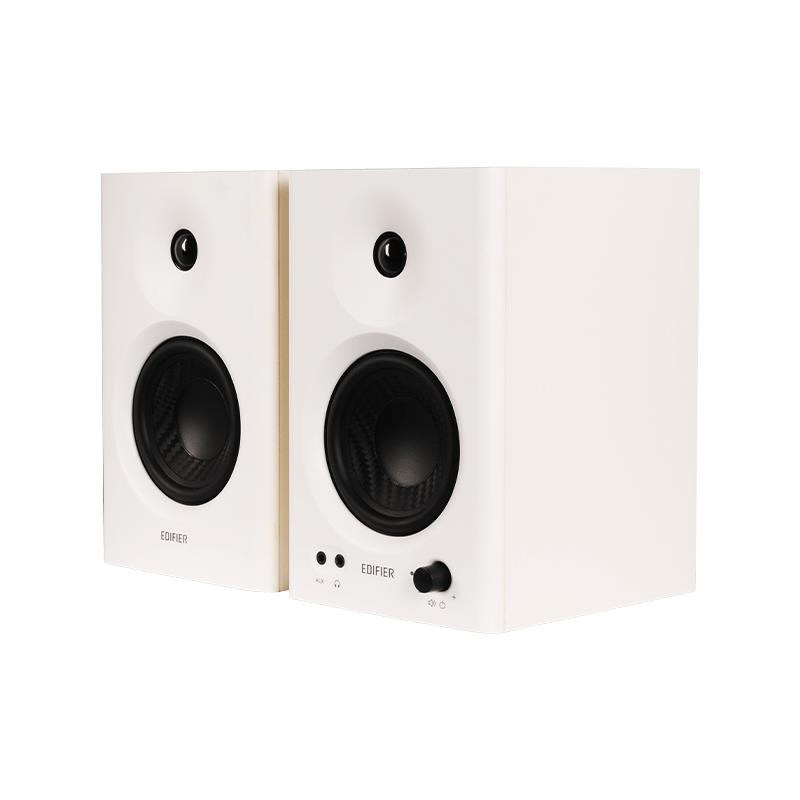 Edifier MR4 - 4" Monitor Speaker Pair - 42W RMS - White Hifi Højttaler Hvid MR4 WT