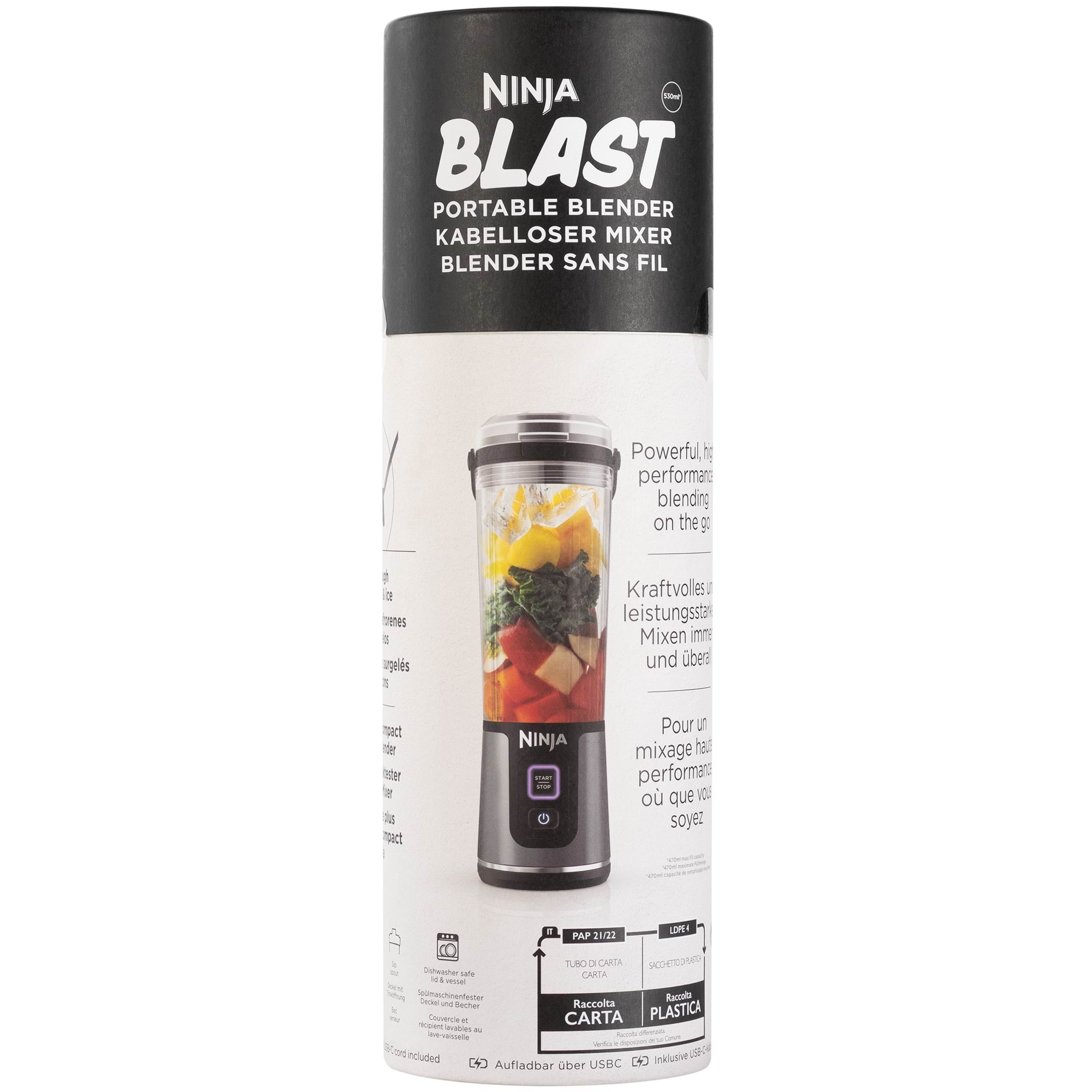 Ninja Blender Blast BC151EUBK - 14 W Blender