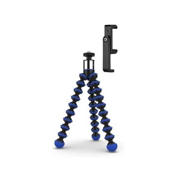 Joby Tripod Kit Smartphone GorillaPod Go 500 + GripTight 360 Blue Kamerastativ JB01864-0WW