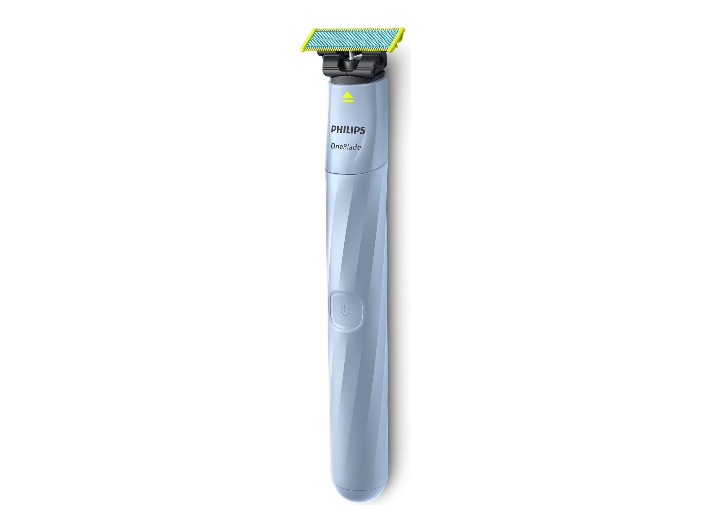 Philips OneBlade 1st Shave QP1324 - trimmer - blue celestial Hårtrimmer QP1324/20