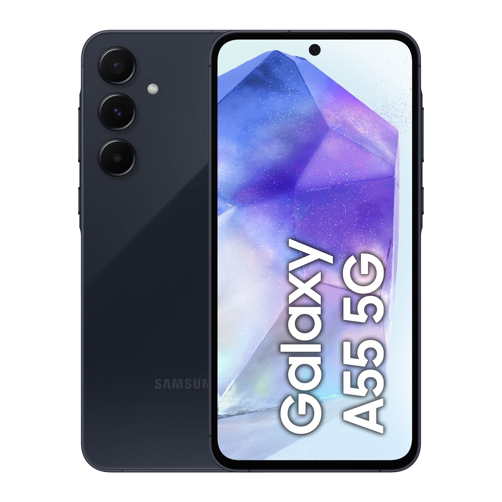 Samsung Galaxy A55 5G 128GB/8GB - Awesome Navy Mobiltelefon Sort SM-A556BZKAEUB