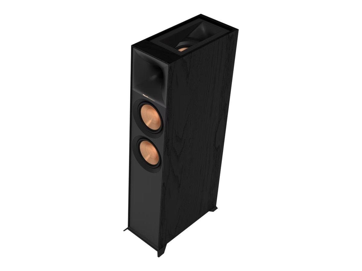 Klipsch R-605FA - Enkelt gulvhøjttaler - 100W RMS Hjemmebio Sort 1069853
