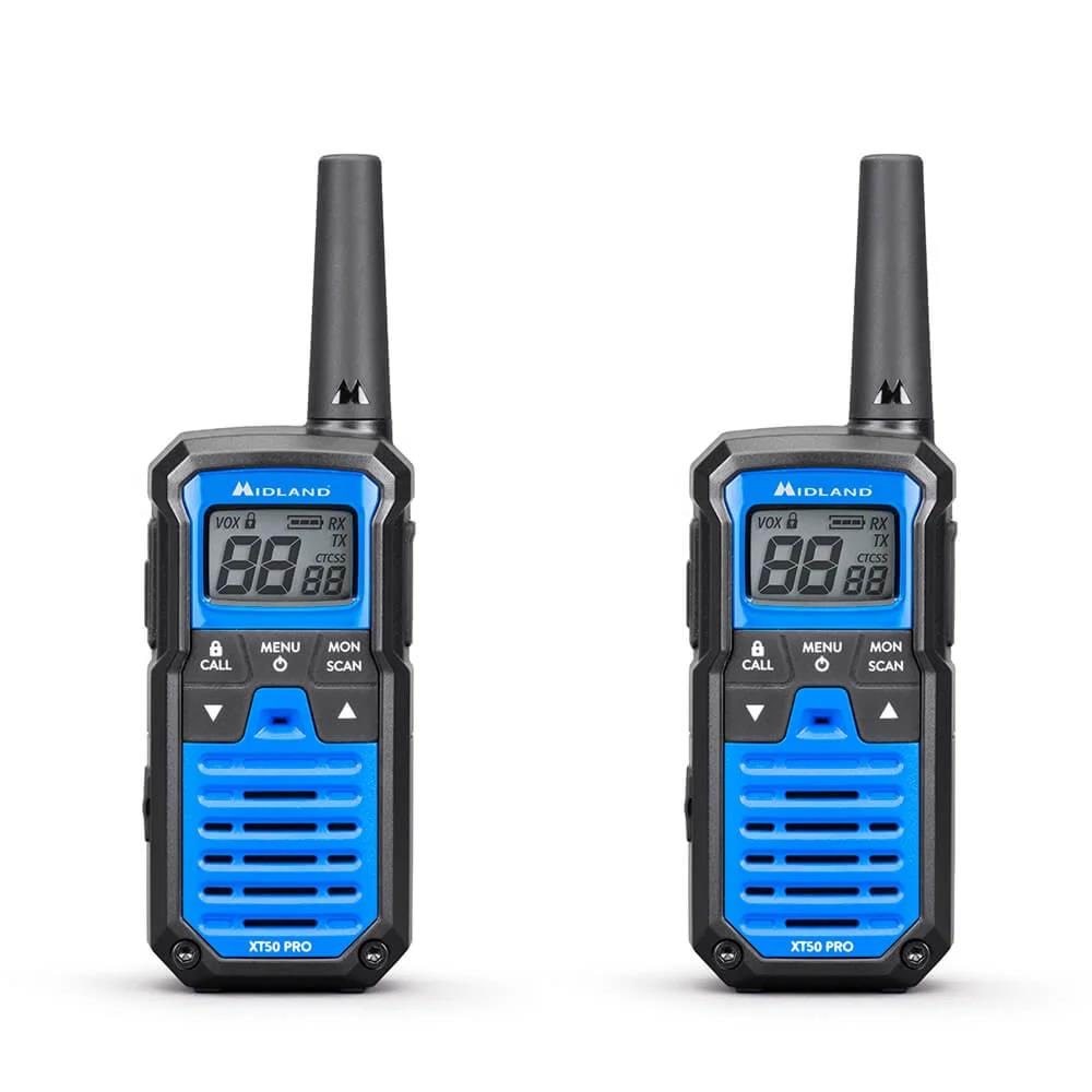 MIDLAND Walkie Talkie XT50 Pro Duo Black/Blue Walkie Talkie C1464