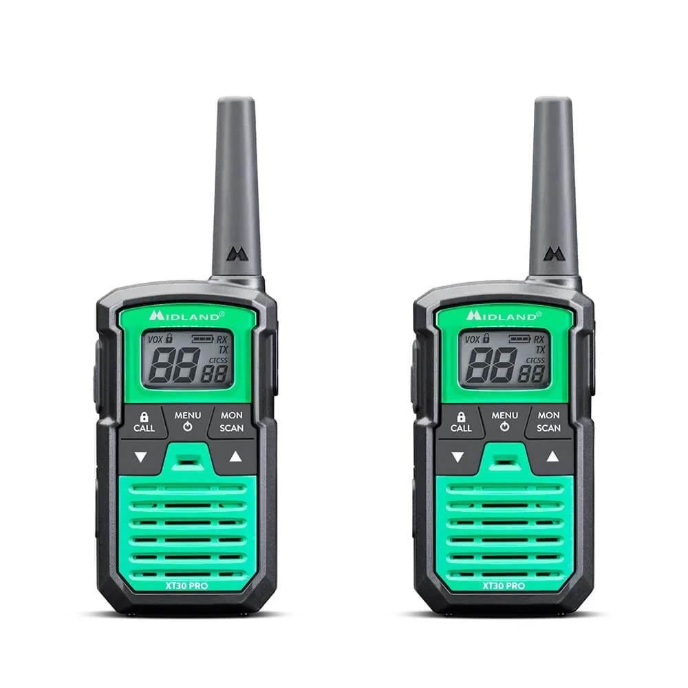 MIDLAND Walkie Talkie XT30 Pro Black/Green Walkie Talkie C1463