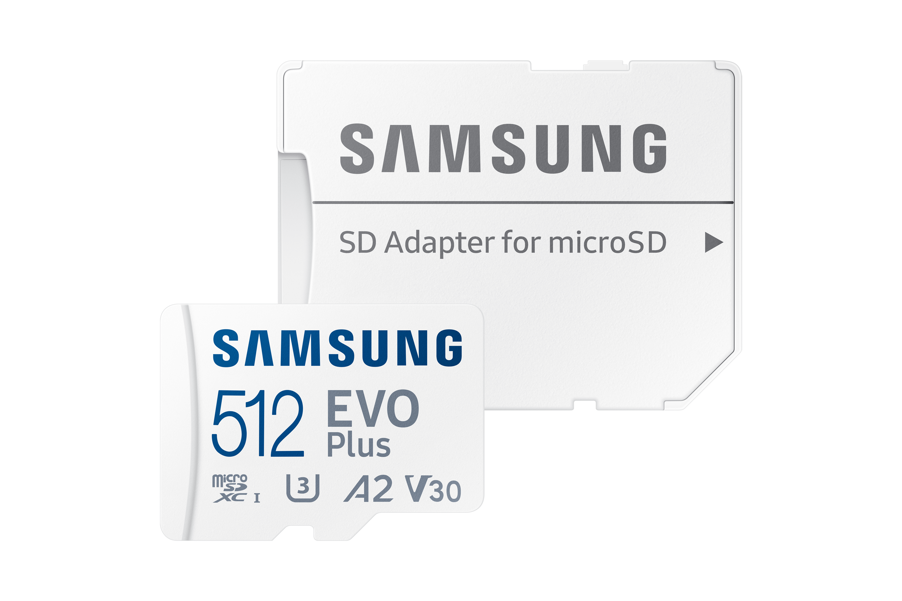 Samsung EVO Plus microSD/SD - 160MB/s - 512GB Hukommelseskort MB-MC512SA/EU