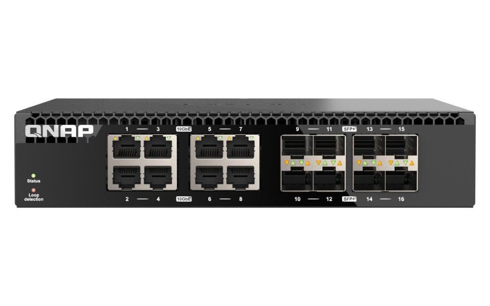 QNAP QSW-3216R-8S8T - switch - 16 ports - rack-mountable Switch