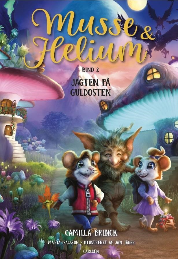 Musse og Helium (2) - Jagten på guldosten - Børnebog - Hardcover Børnebog 9788727131542