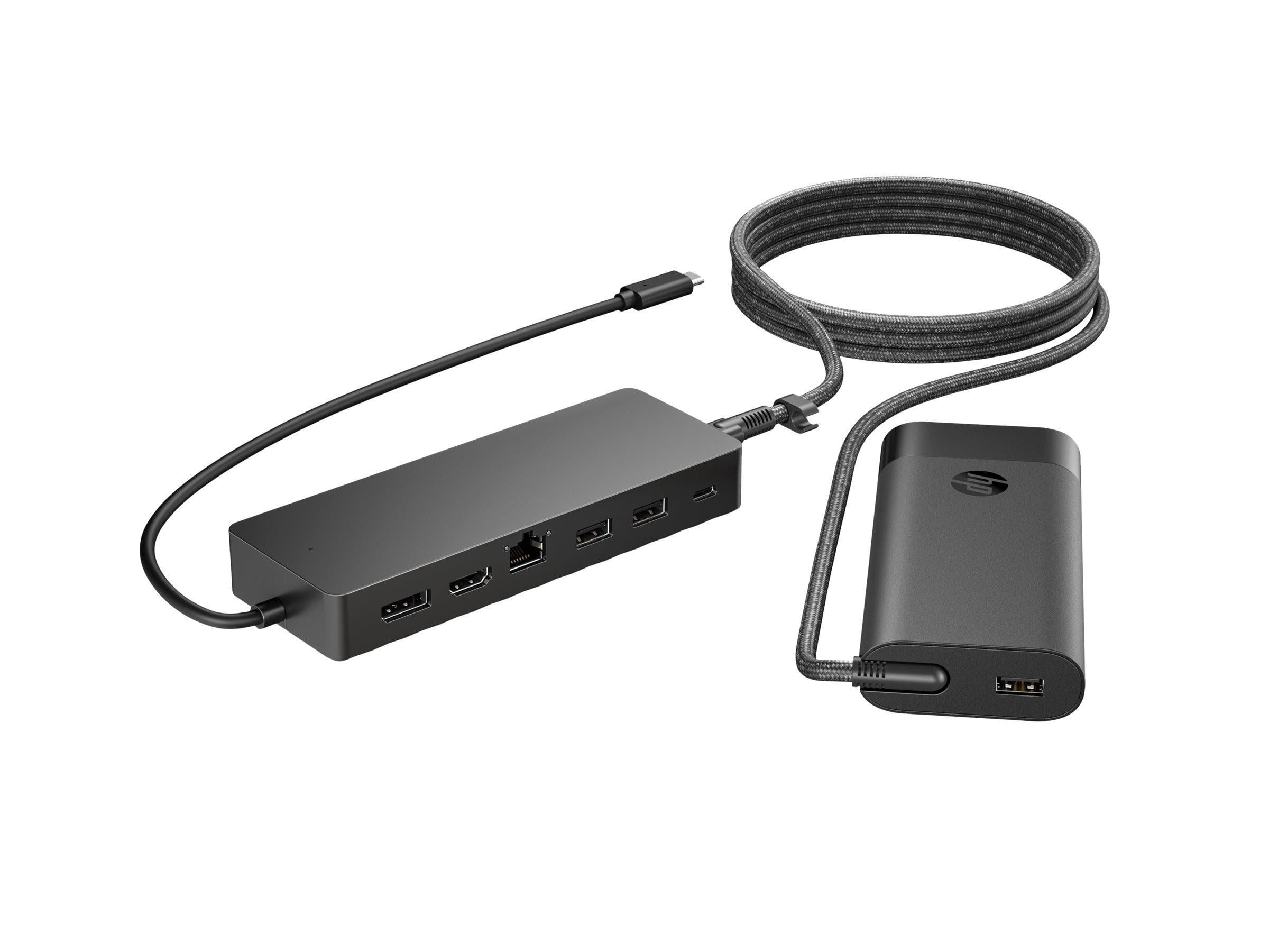 HP Universal Docking Station - USB-C - 7-Port - HDMI+DP Docking Station 9H0H9AA#ABB