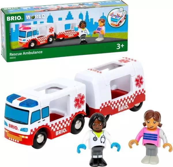 Brio Redningsambulance Brio Tog 36035