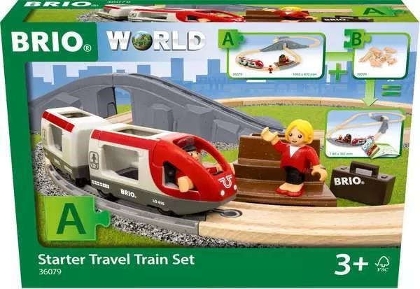 Brio Startsæt med passagertog Brio Tog 36079