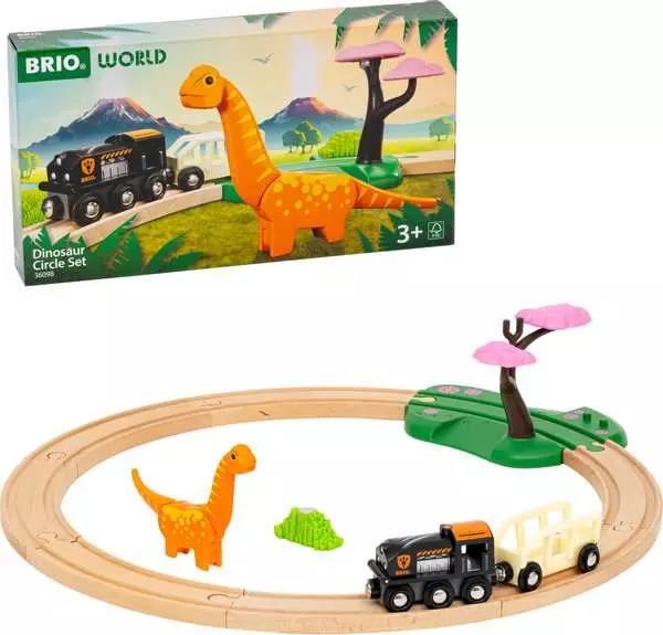 Brio 36098 Cirkelsæt med dinosaur Brio Tog