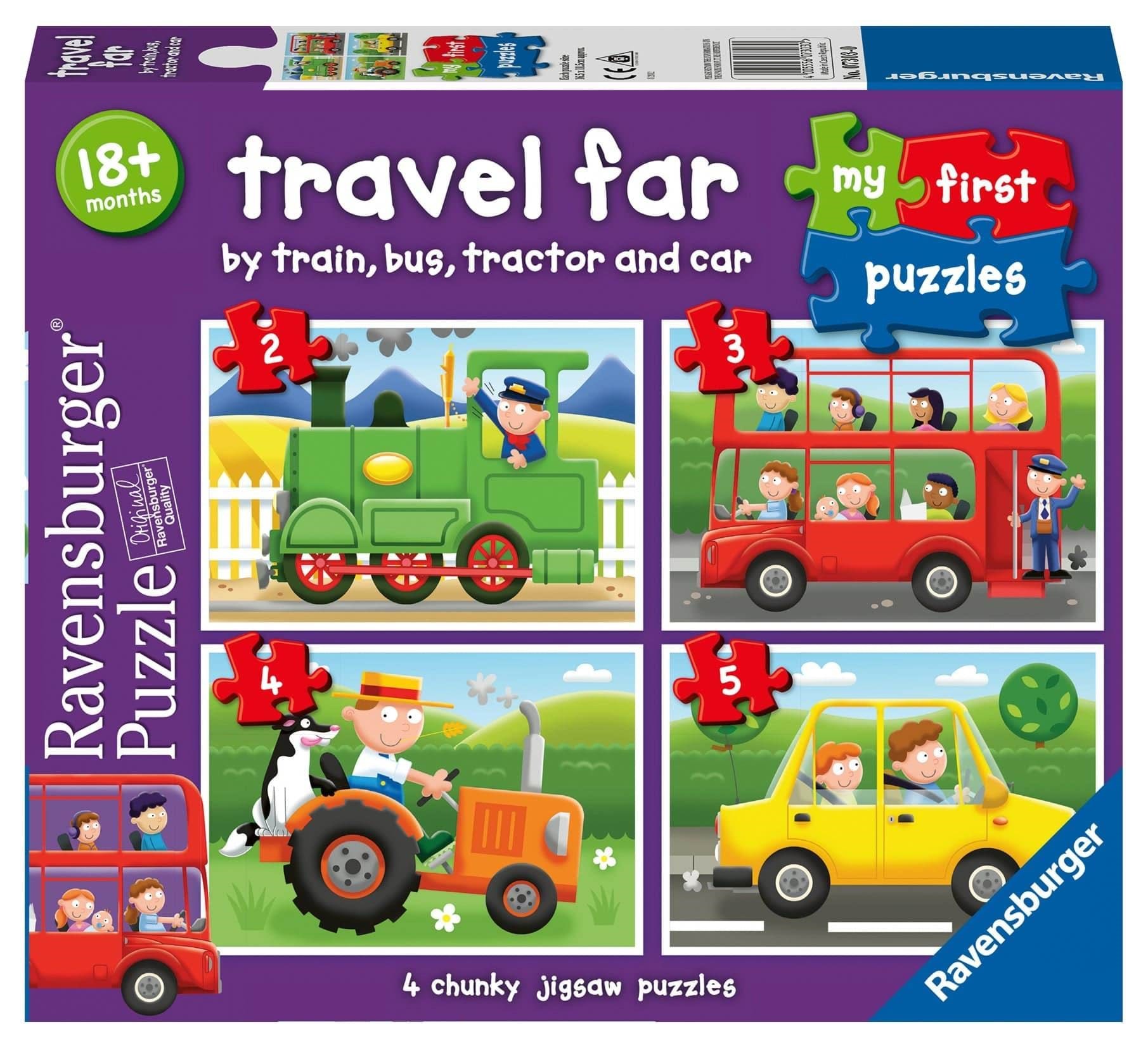 Ravensburger Travel Far my first puzzle2/3/4/5p