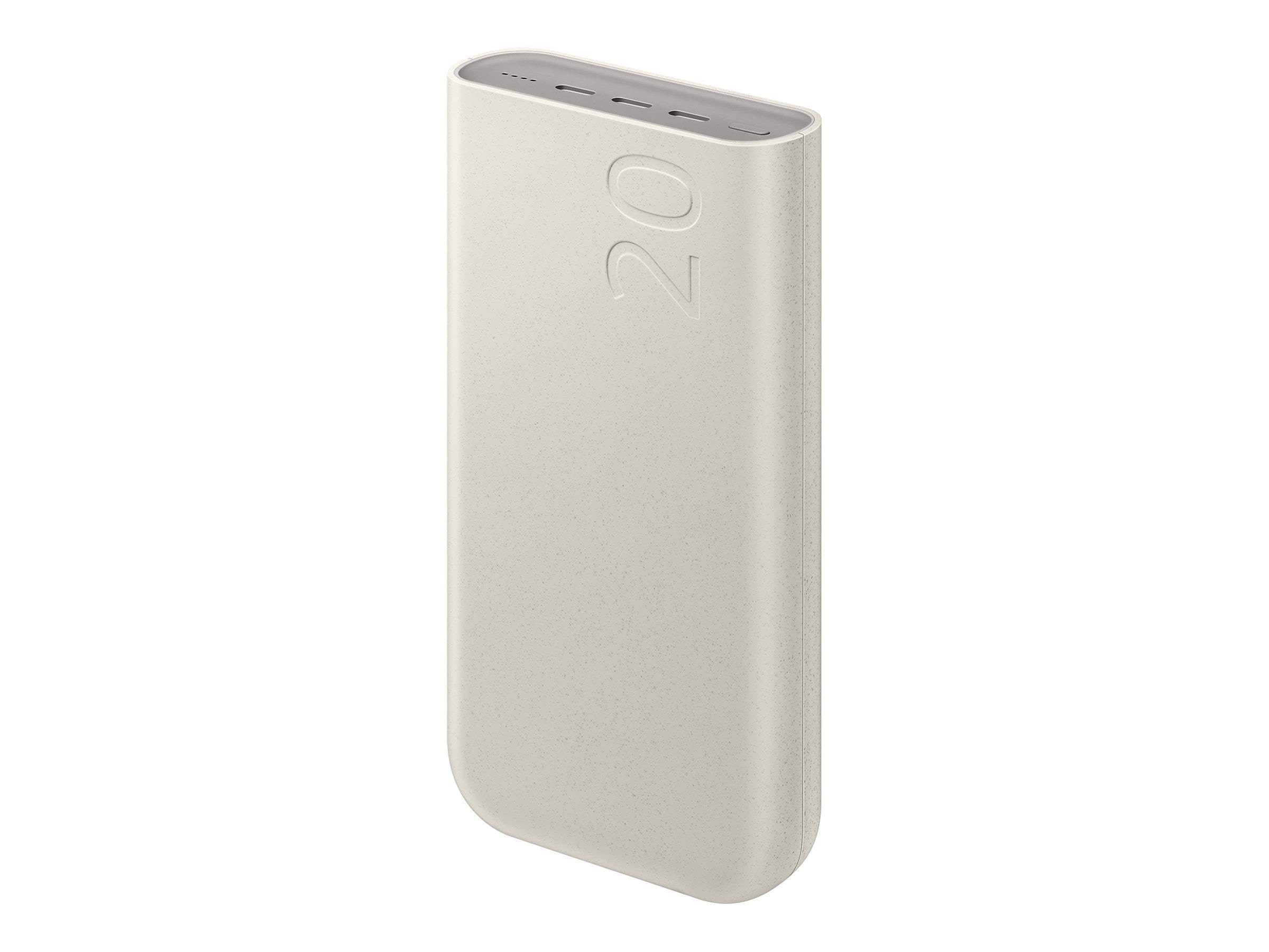 Samsung 20Ah Battery Pack (SFC 45W) - 20000 mAh Powerbank Beige EB-P4520XUEGEU