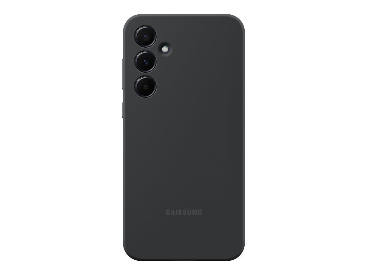 Samsung Galaxy A55 Silicone Case - Black Mobilcover EF-PA556TBEGWW