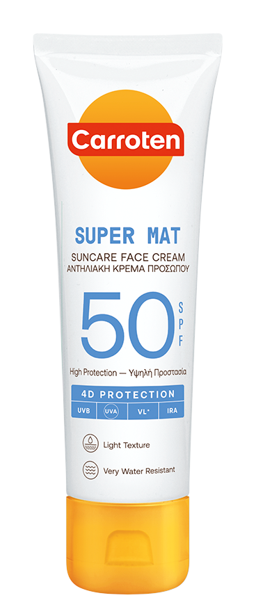 Carroten Face super Mat Cream SPF 50 Ansigtspleje 8571051984