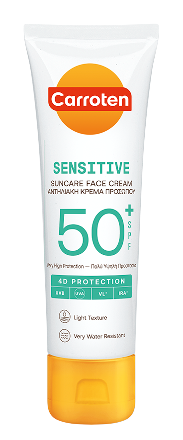 Carroten Face Sensitive Cream SPF 50 Ansigtspleje 8571051987
