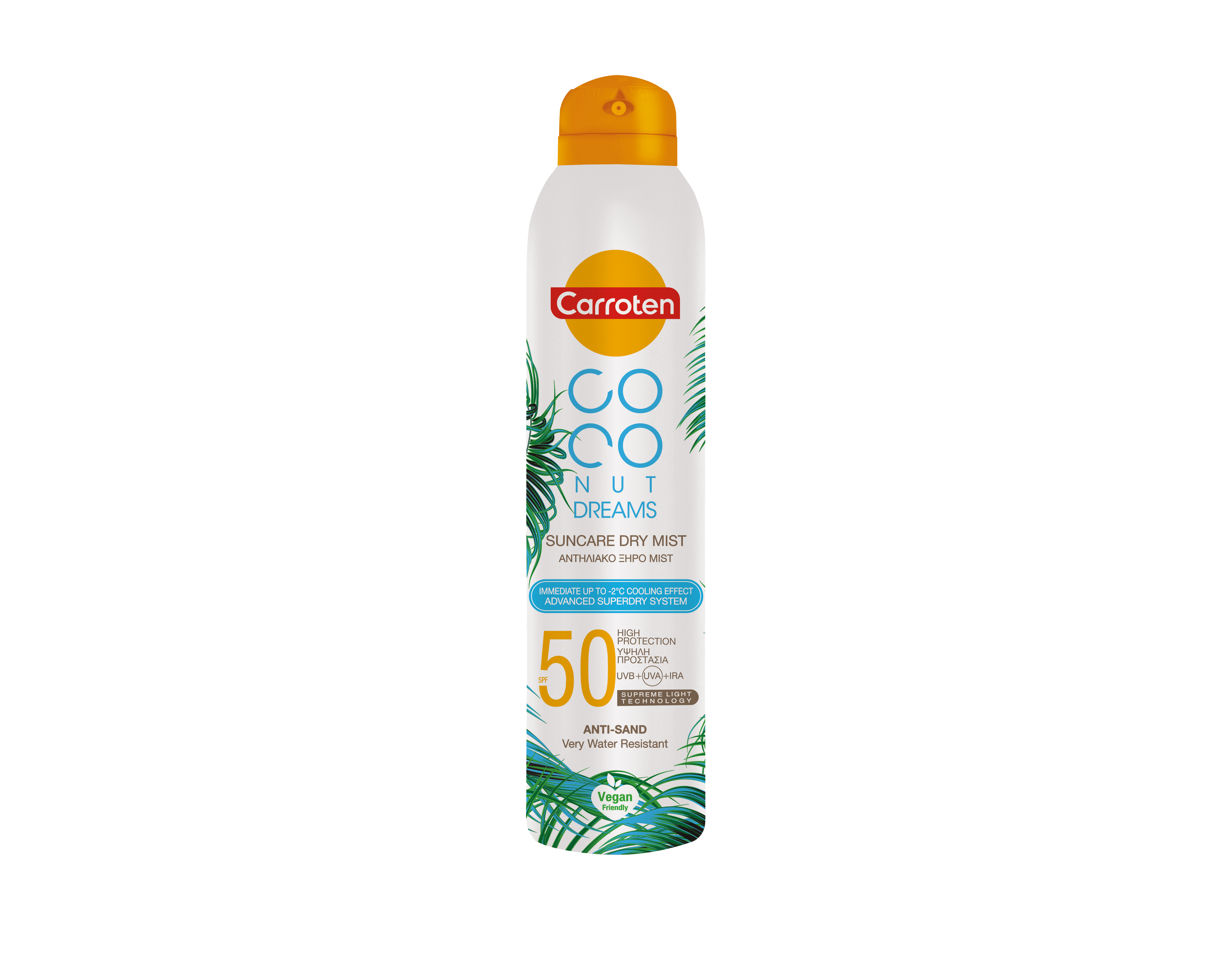 Carroten Suncare Dry Mist SPF 50 Kropspleje 8571048191