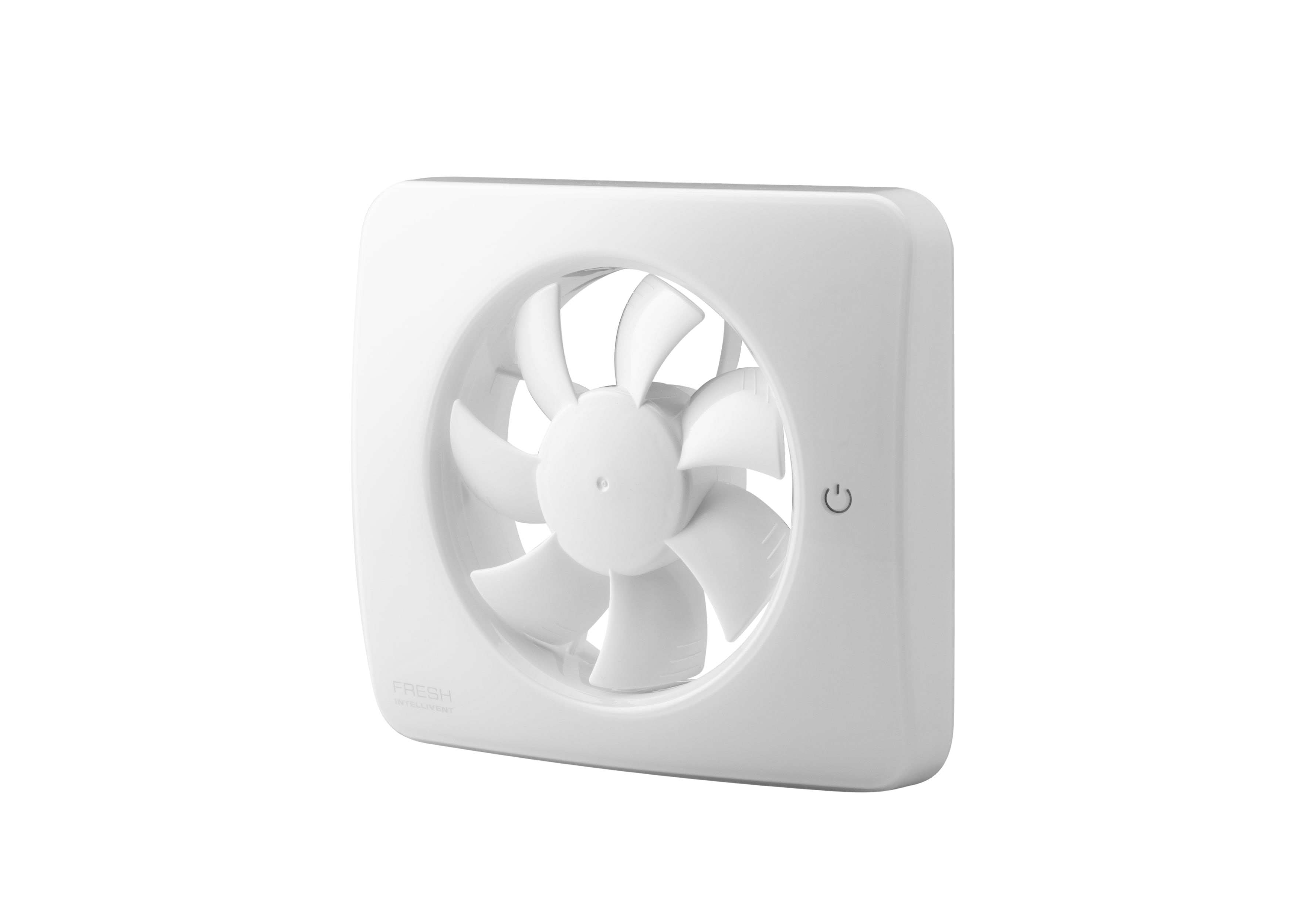 Fresh Intellivent SKY ventilator med appstyring, Ø100 mm, Hvid Ventilation 197402