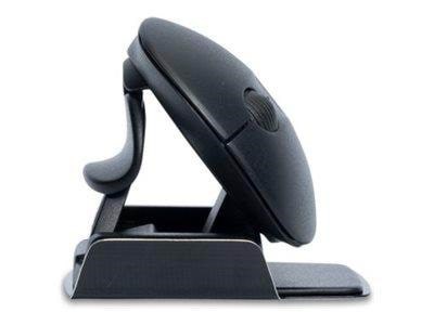 R-Go Tools R-Go Ambidextrous Ergonomic mouse Twister - Vertical mouse - Optisk - 3 knapper - Sort Mus RGOTWBMWLBL