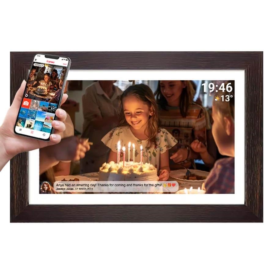 DENVER FRAMEO PFF-1543DW - Dark Wood Digital Fotoramme