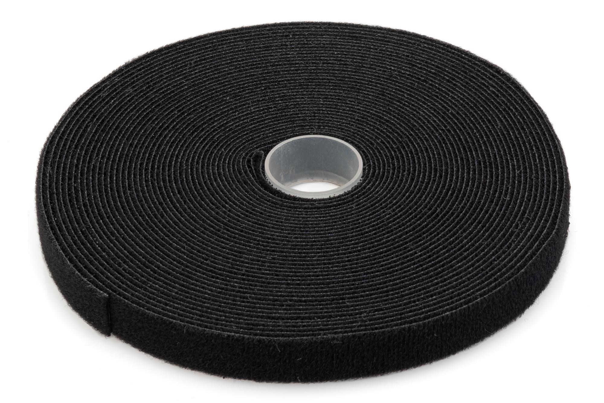 DIGITUS Hook-and-loop Fastener Tape Kabel Organisering Sort AK-770905-100-S