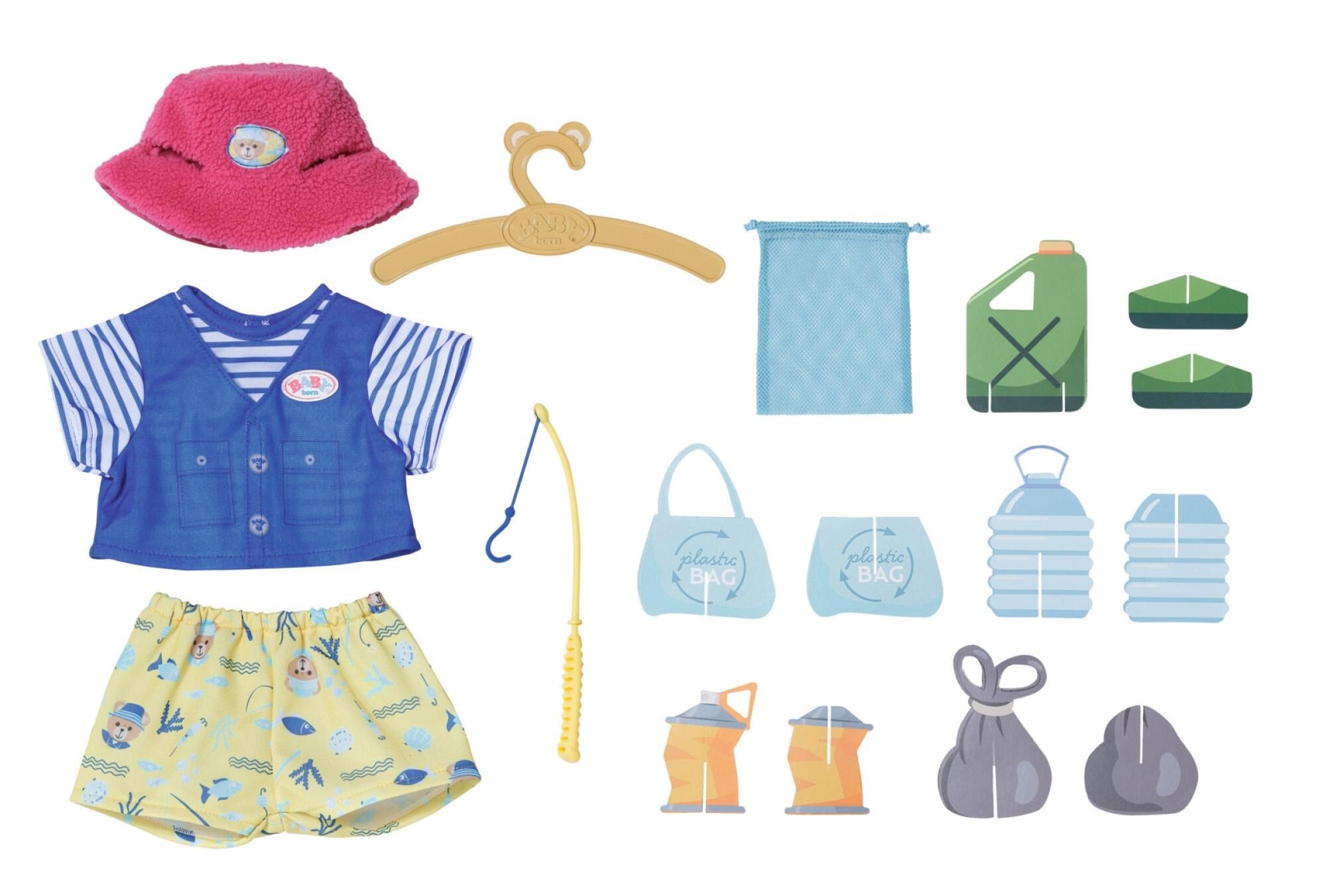 Baby Born Bamse Fiskeoutfit Dukker Og Dukketilbehoer 835982