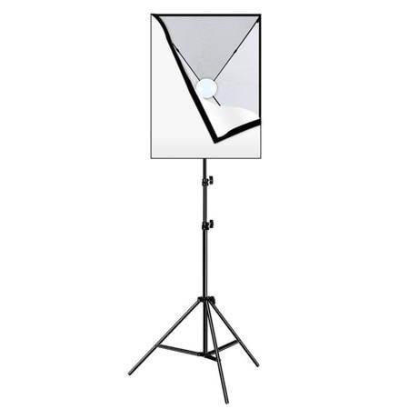 Puluz Studio set softbox 50x70cm tripod LED bulb 1 pcs PU5070EU Kamera Tilbehør