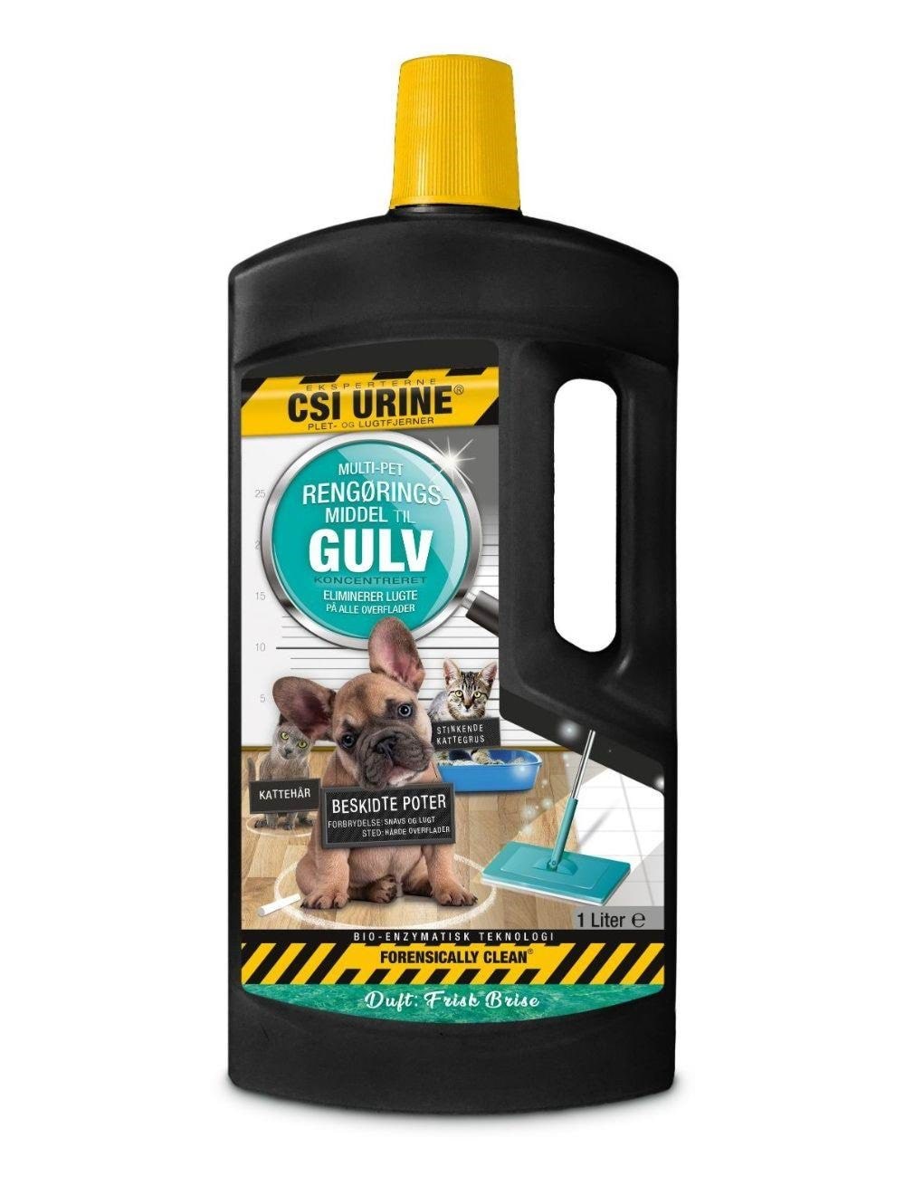 CSI URINE - Floor & Surface Cleaner 1L - (506041529177) Hundeudstyr