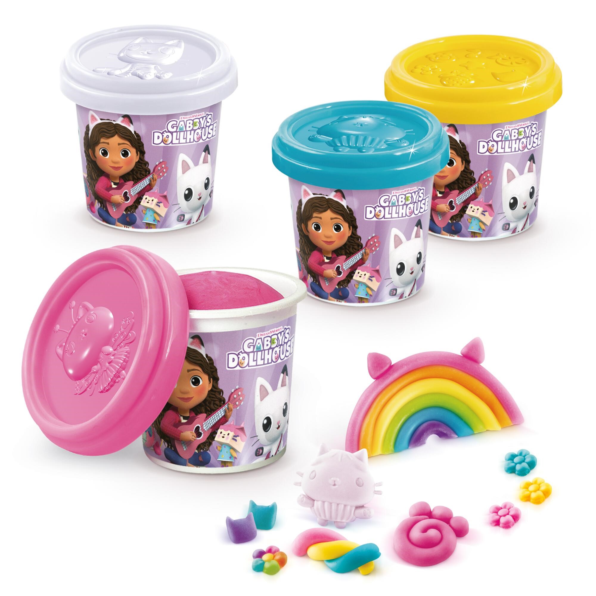 Gabby's Dollhouse Modellervoks 4-Pack Konstruktionslegetøj 111001