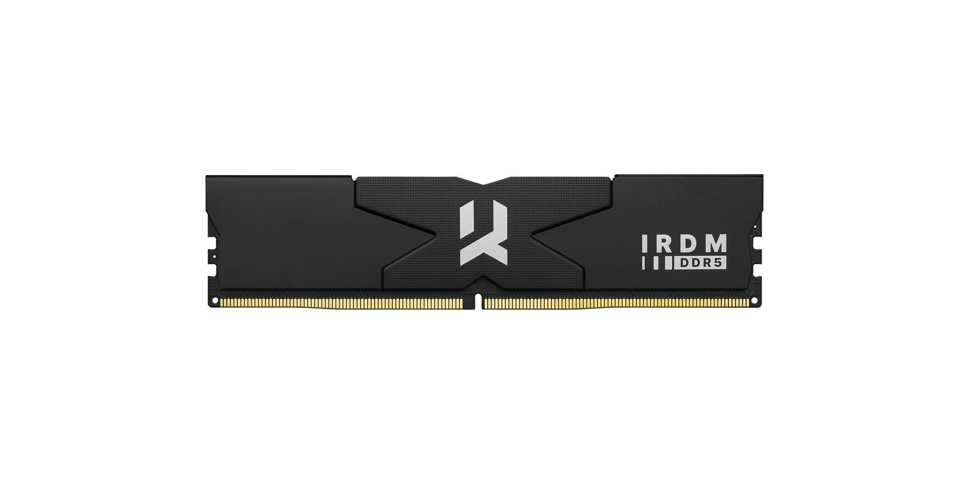 GOODRAM IRDM DDR5-6000 - 32GB - CL30 - Dual Channel (2 pcs) - AMD EXPO & Intel XMP - Sort Ram IR-6000D564L30S/32GDC