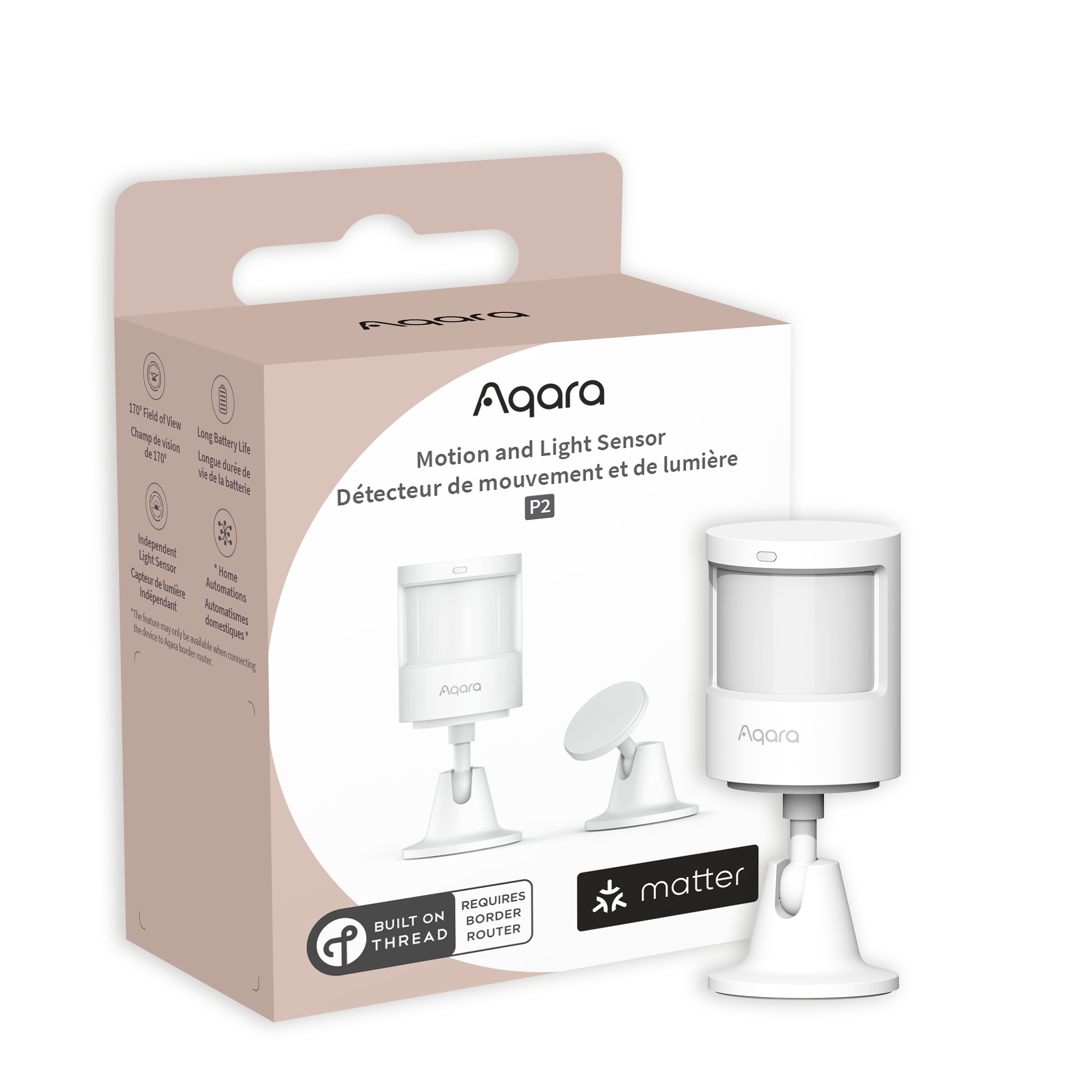 Aqara Motion and Light Sensor P2 Smart Home ML-S03D