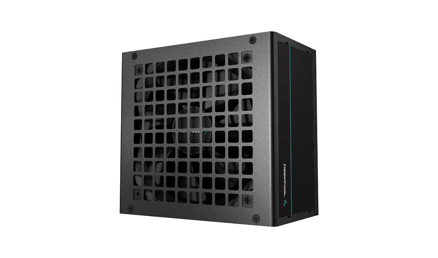 DeepCool PF600 Strømforsyning - 600 Watt - 120 mm - ATX 2.4 - 80 Plus Ja Strømforsyning Sort R-PF600D-HA0B-EU