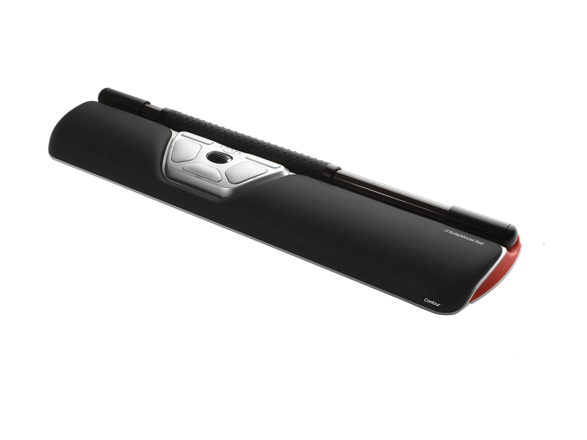 Contour RollerMouse Red - Central pegeenhed - 7 knapper - Sølv Mus CDRMRED20110