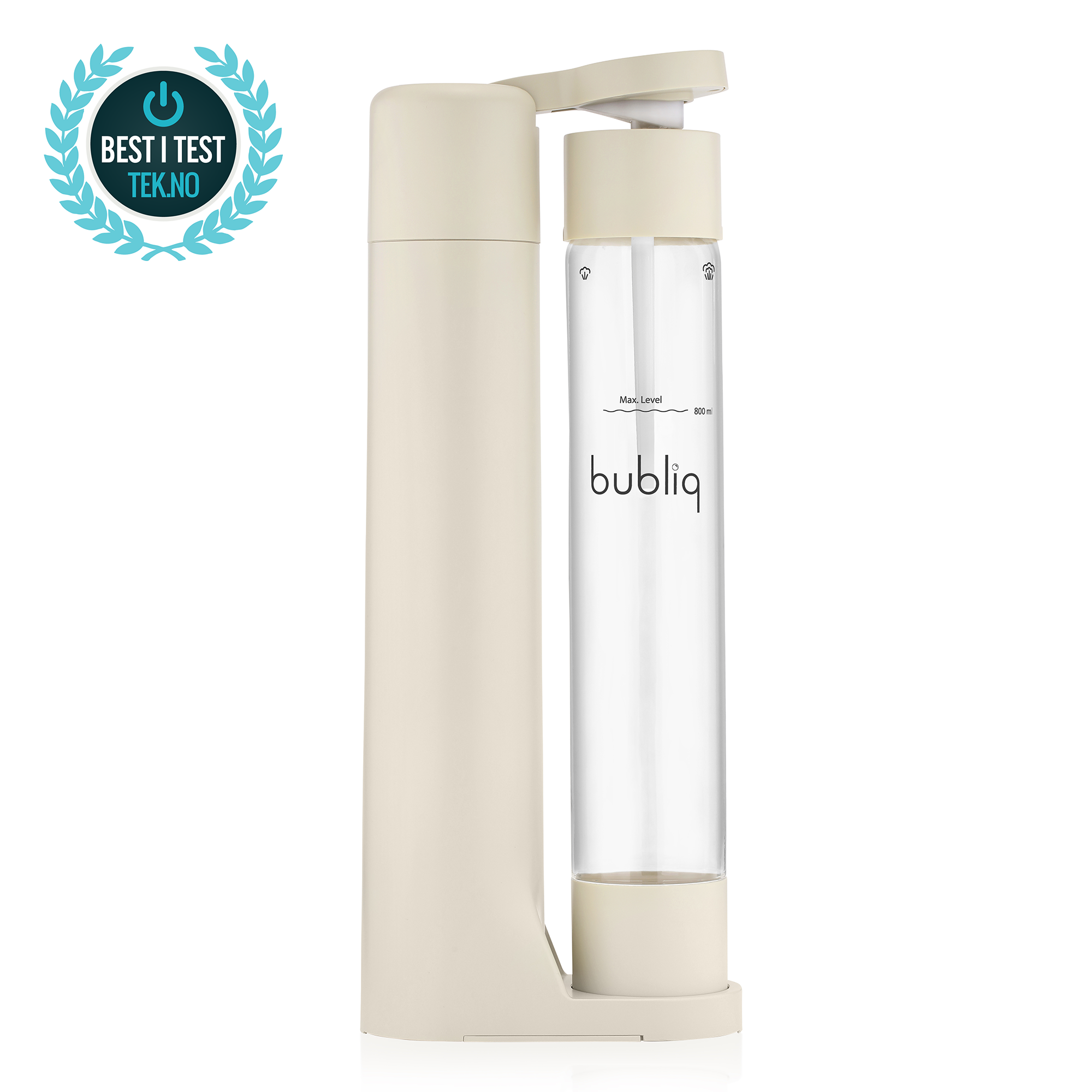 Bubliq Beige bubliq drink carbonator Sodavandsmaskine 5905954887071