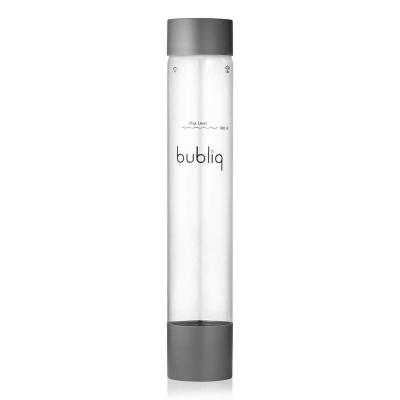 Bubliq Matte grey bottle for bubliq drink carbonator Sodavandsmaskine Matgrå 5905954887095