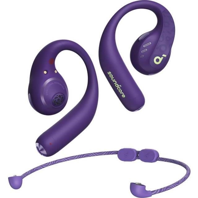 Anker soundcore AeroFit Pro - Purple Hovedtelefoner Og Headset Lilla A3871GQ1